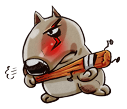 Gorgeous and Lovely Dotty-Puppy sticker #14689576