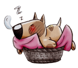 Gorgeous and Lovely Dotty-Puppy sticker #14689579