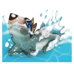 Gorgeous and Lovely Dotty-Puppy sticker #14689580