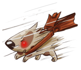 Gorgeous and Lovely Dotty-Puppy sticker #14689581