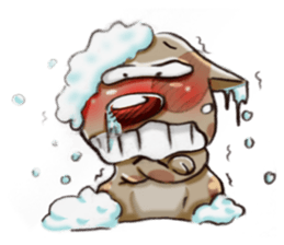 Gorgeous and Lovely Dotty-Puppy sticker #14689582