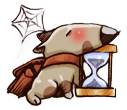 Gorgeous and Lovely Dotty-Puppy sticker #14689583