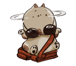 Gorgeous and Lovely Dotty-Puppy sticker #14689588