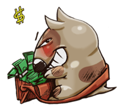 Gorgeous and Lovely Dotty-Puppy sticker #14689589