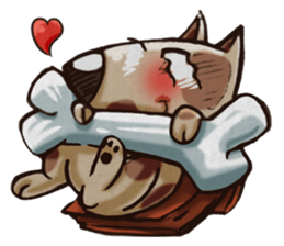 Gorgeous and Lovely Dotty-Puppy sticker #14689596