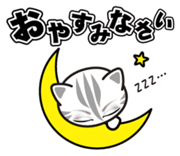 good-looking cat nya sticker #14690523