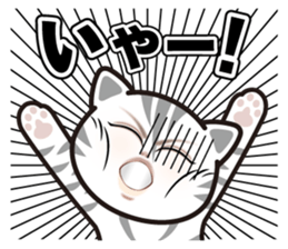 good-looking cat nya sticker #14690549