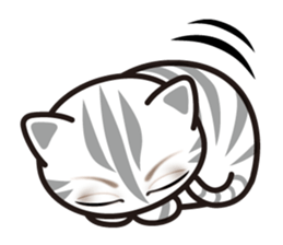 good-looking cat nya sticker #14690554