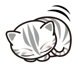good-looking cat nya sticker #14690554