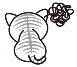 good-looking cat nya sticker #14690555