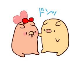 Bubu and aba 13 sticker #14690562