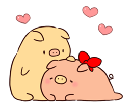 Bubu and aba 13 sticker #14690563