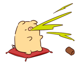 Bubu and aba 13 sticker #14690575