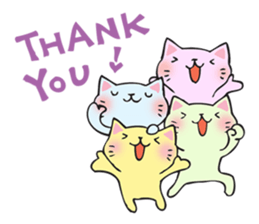 Many cats sticker #14690632