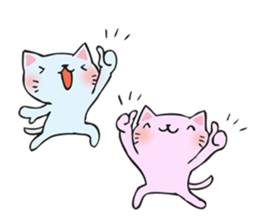 Many cats sticker #14690634