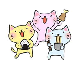 Many cats sticker #14690643