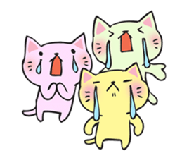 Many cats sticker #14690659