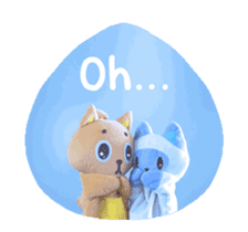 Doudou Town's Adorkable Muppet sticker #14690908