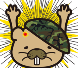 Sergeant Beaver sticker #14690927