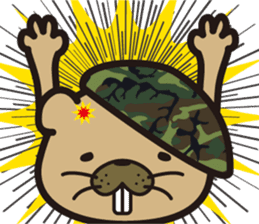 Sergeant Beaver sticker #14690927