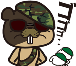 Sergeant Beaver sticker #14690940