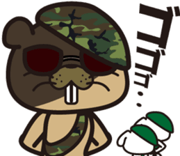 Sergeant Beaver sticker #14690940