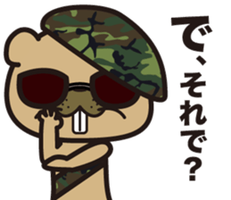 Sergeant Beaver sticker #14690941