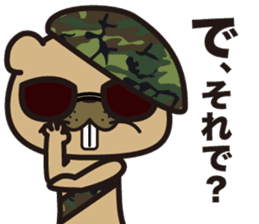 Sergeant Beaver sticker #14690941