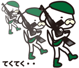 Sergeant Beaver sticker #14690957