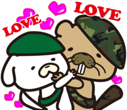 Sergeant Beaver sticker #14690958