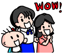Ch Happy Familiy sticker #14691345