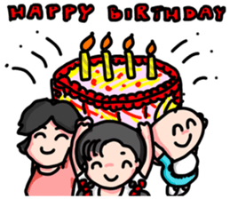 Ch Happy Familiy sticker #14691350