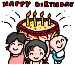 Ch Happy Familiy sticker #14691350