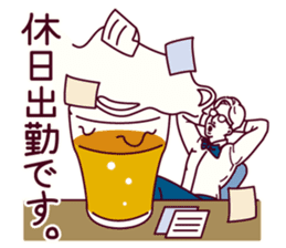 The Beer Gentleman sticker #14692118