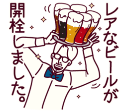 The Beer Gentleman sticker #14692140