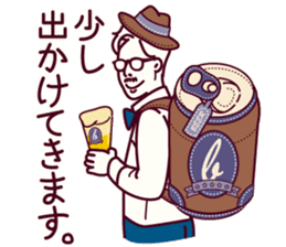 The Beer Gentleman sticker #14692143