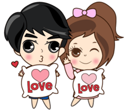 N'Nun Happy Valentine's Day 2017 sticker #14692253