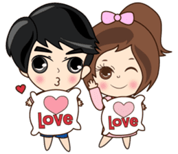 N'Nun Happy Valentine's Day 2017 sticker #14692253