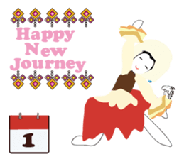 One World Family Calendar sticker #14692486