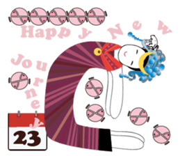 One World Family Calendar sticker #14692508