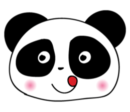 cute panda cute cute sticker #14692538