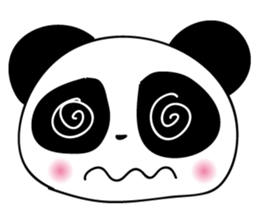 cute panda cute cute sticker #14692540
