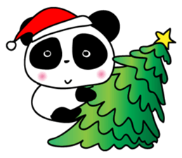 cute panda cute cute sticker #14692557