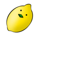 white ball rabbit family-lemon bird-move sticker #14692646