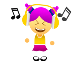 Cute Girl & Boy stickers (animated) sticker #14692728