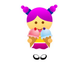 Cute Girl & Boy stickers (animated) sticker #14692731