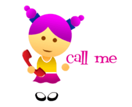 Cute Girl & Boy stickers (animated) sticker #14692741