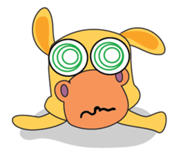 Funny and Adorable Giraffe sticker #14693342