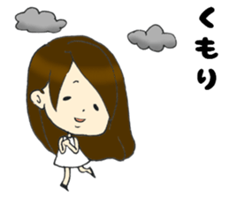 Her name is Hitomi3 sticker #14693551