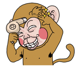 Goodman shin's Monkeys account sticker #14693929